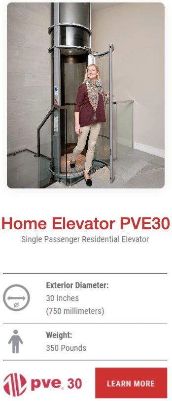 home elevator one passenger