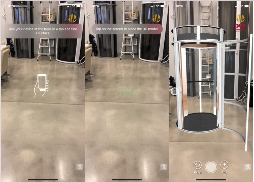 Residential Elevators Augmented Reality