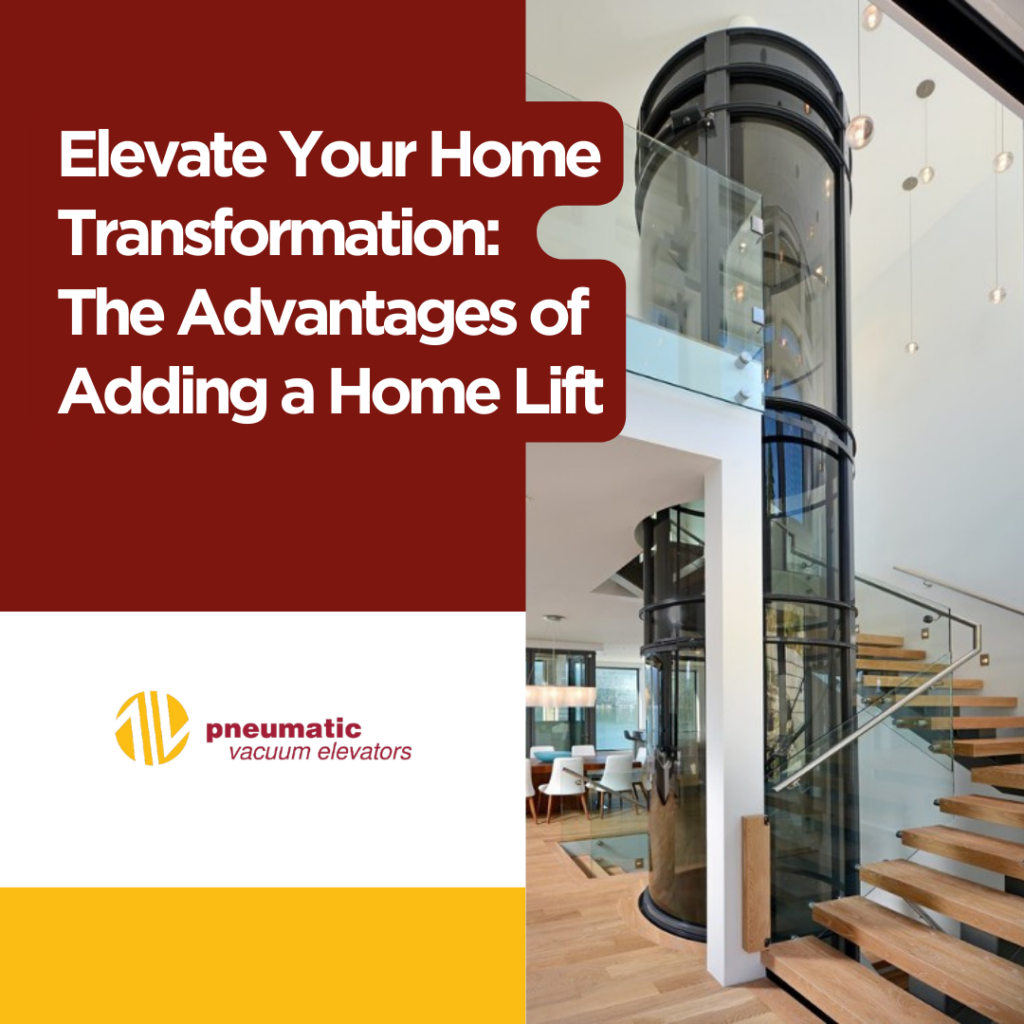 Image of a lift being integrated into a home renovation illustrating the theme of the blog which is Elevate Your Home Transformation: The Advantages of Adding a Home Lift.