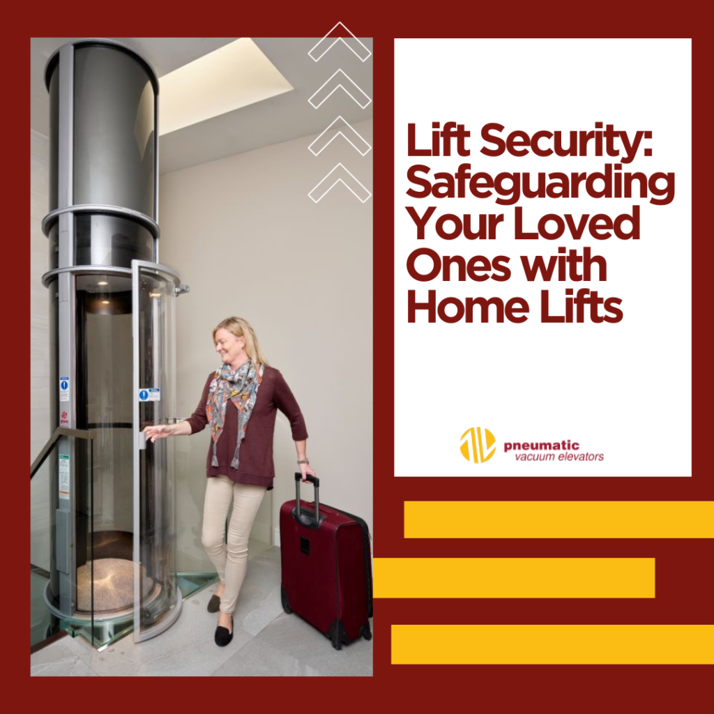 Image of a home elevator that illustrates the post that is Lift Security