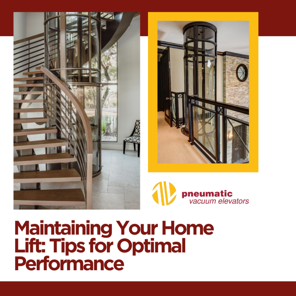 Image of a home lift illustrating the blog subject which is Maintaining Your Home Lift: Tips for Optimal Performance