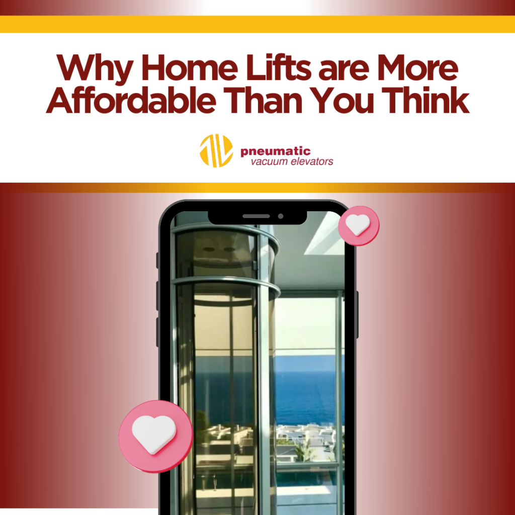 Image of a home lift illustrating the subject which is: Affordable Home Lifts for Enhanced Mobility and Independence