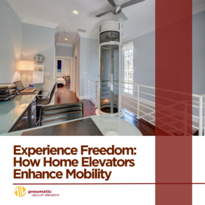 Image of a home lift illustrating the subject which is Freedom and Autonomy with Home Lifts from Canada