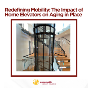 Image of a Home Lift illustrating the subject  which is home lifts on aging in place