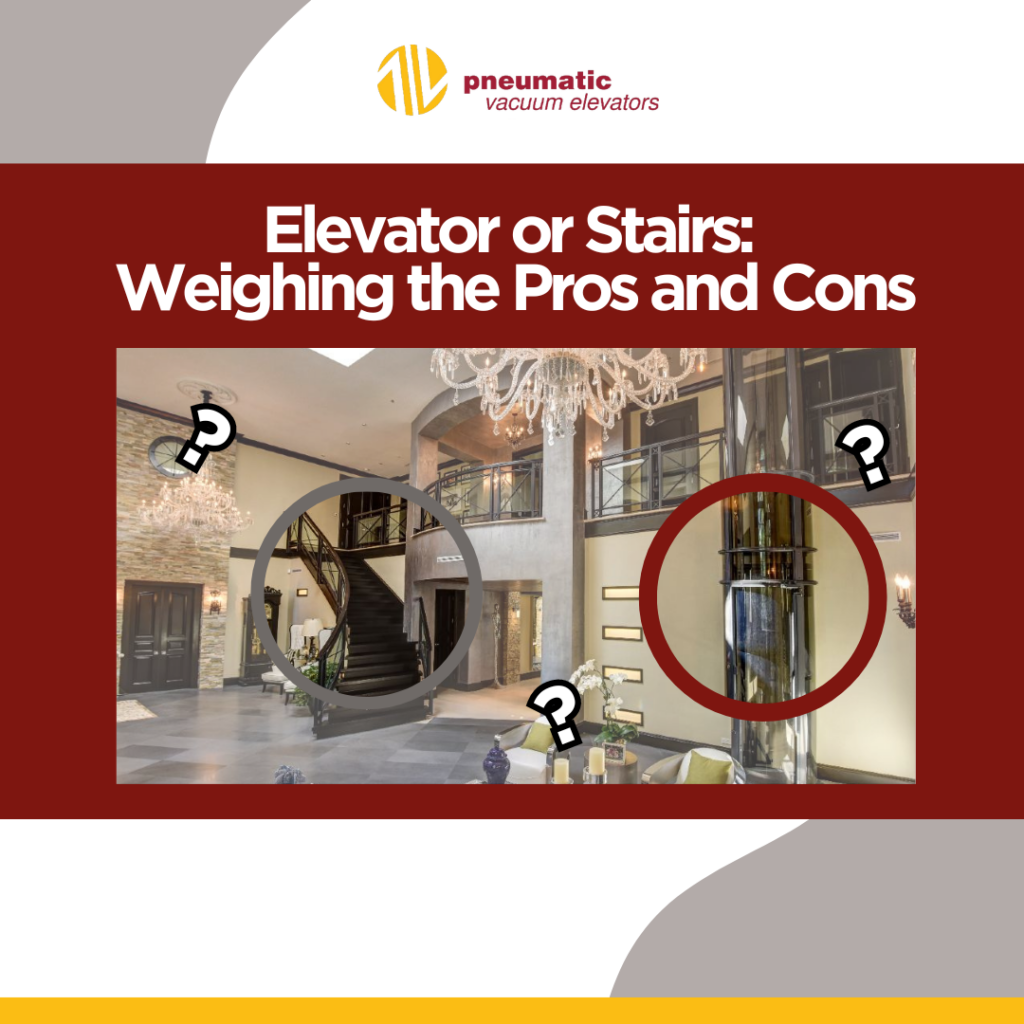 Image of a home lift illustrating the subject which is Lift or Stairs: Weighing the Pros and Cons