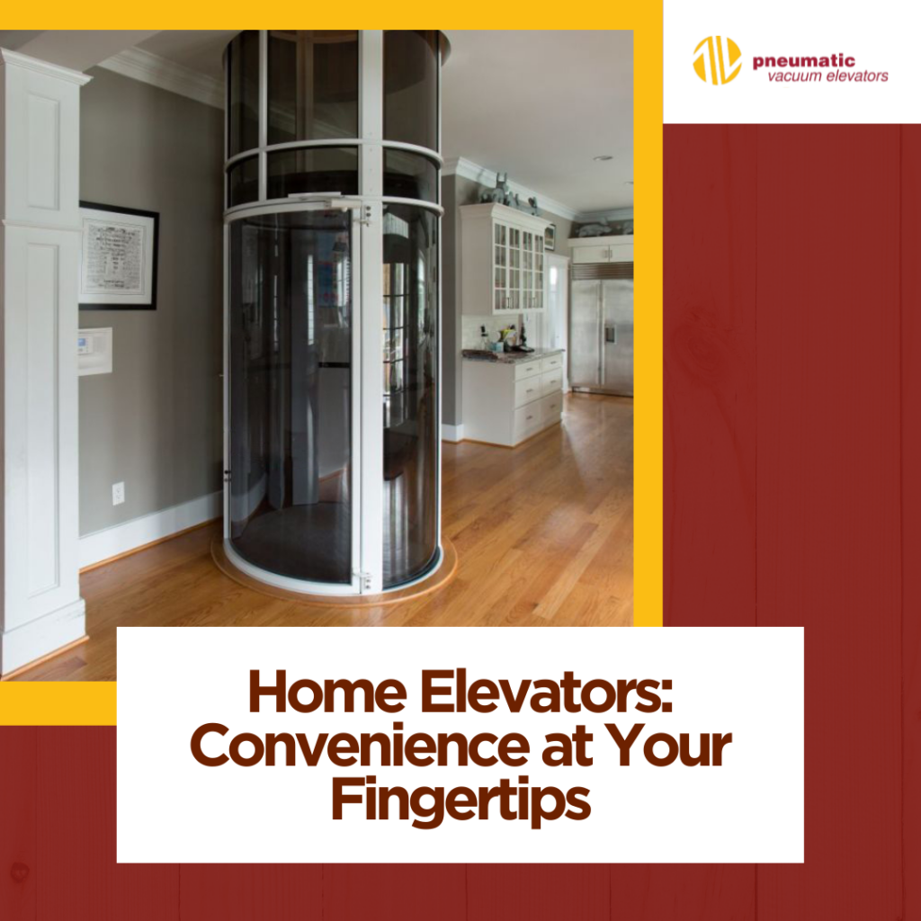Image of a home lift illustrating the subject which is The Convenience of Home Lifts