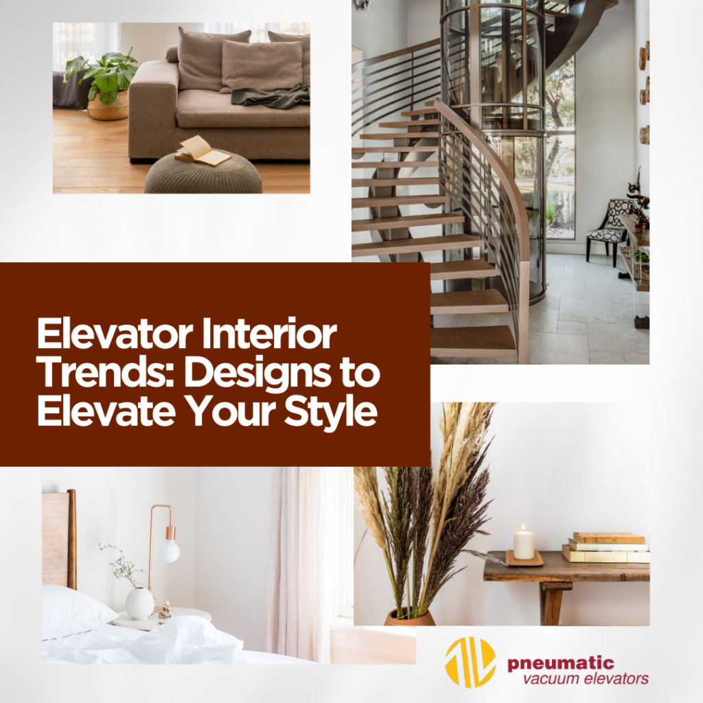 Image of a home elevator illustrating the subject which is Lift Interior Trends: Designs to Elevate Your Style